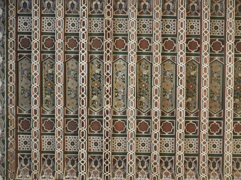 Tiles on the roof