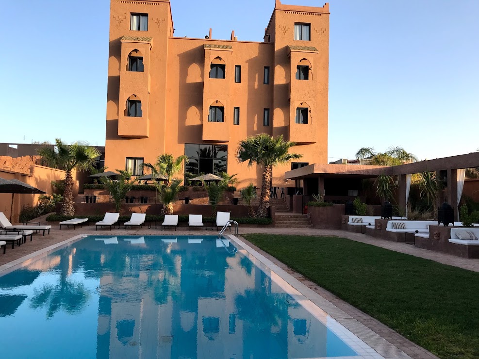 Dar Chamaa pool and gardens